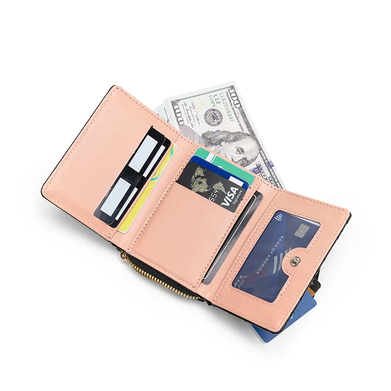 Elegant and Stylish Irregular Heart Design Women&prime;s Coin Purse and Wallet