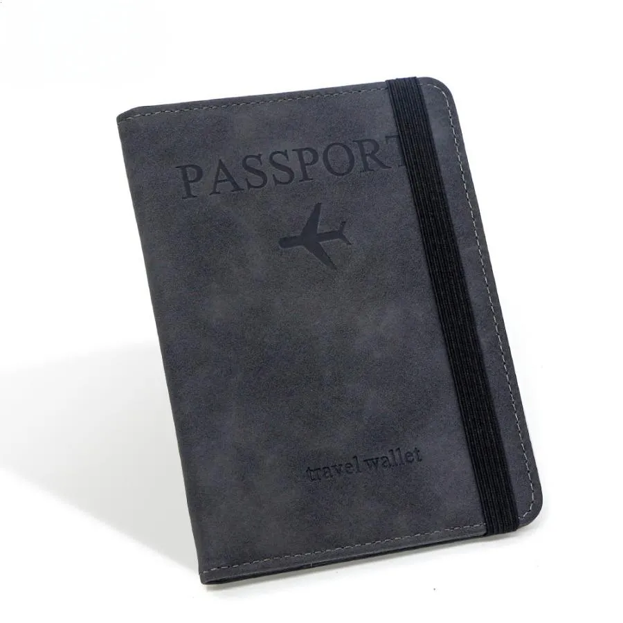Simple and Stylish Design for Portable Passport Holder in Multiple Colors