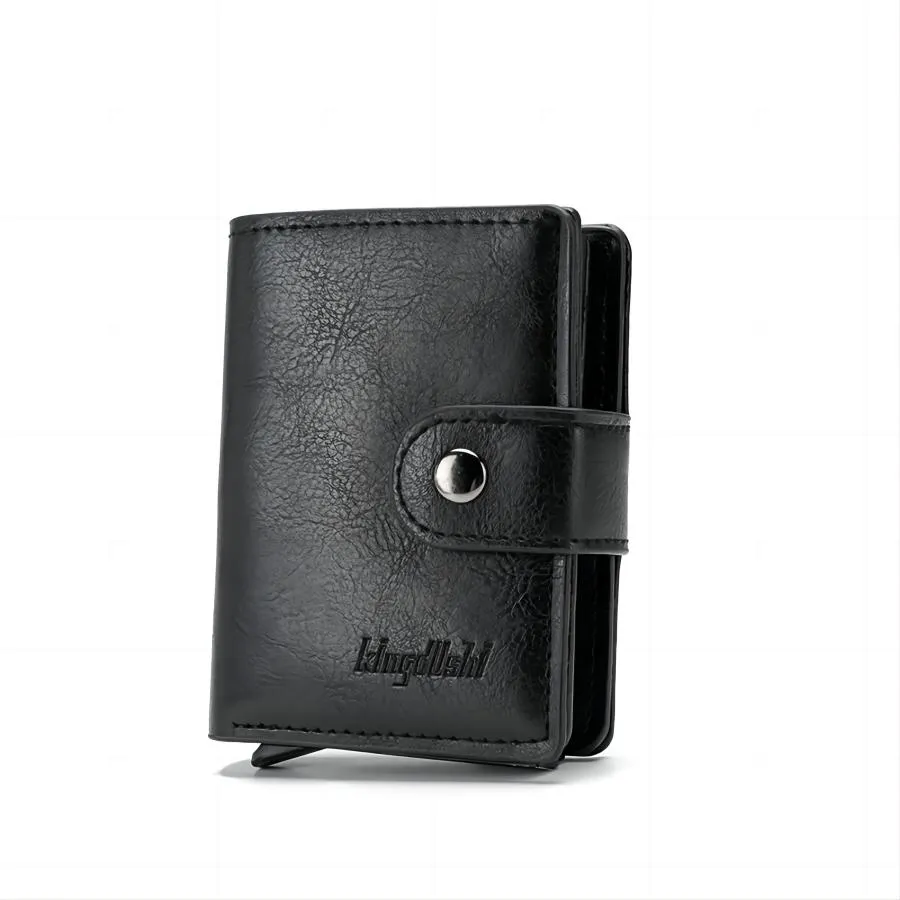 PU Material Minimalist and Elegant Design Wallet and Card Holder for Men