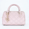Minimalist Chic Tote Bag: Pink Accents for The Modern, Stylish Woman