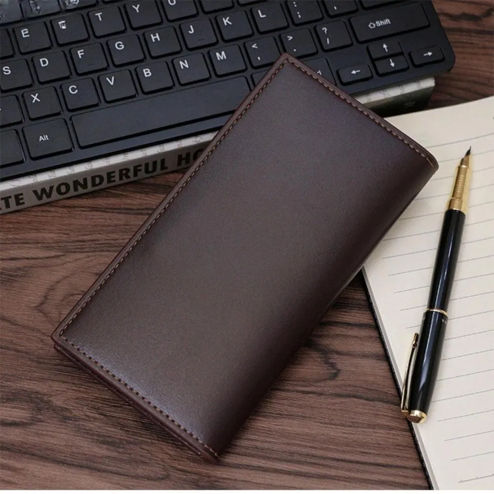 Choice of Tastetextured Black and Brown Men&prime;s Wallet and Card Holder