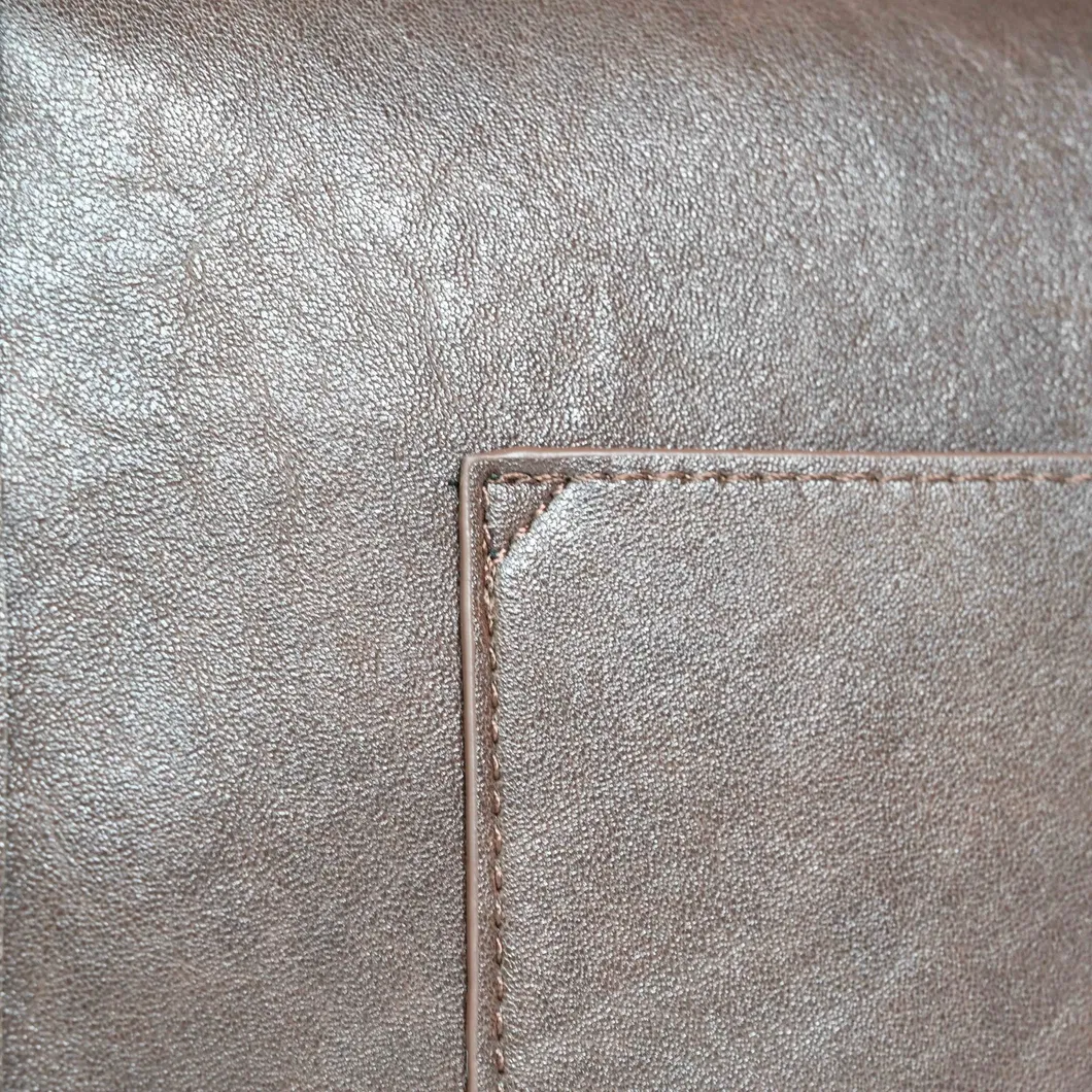 Elegant Brown Leather Tote Bag for Minimalist Style