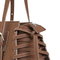 Vintage Brown Rope Design Tote Bag for Stylish Outings