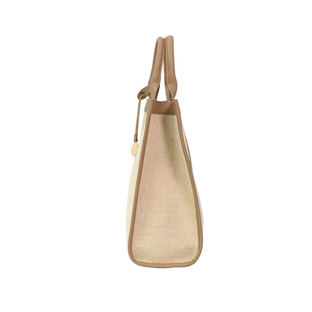Chic Brown Tote Bag for Women - Stylish &amp; Spacious for Shopping Trips