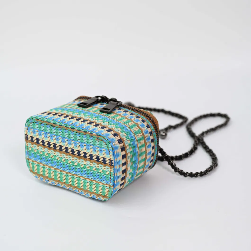 Colorful Handwoven Mini Crossbody Bag - a Rainbow of Style