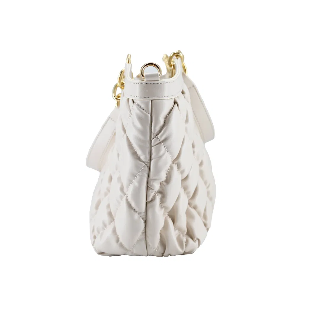 Stunning off - White Diamond Tote Bag: Tailored for The Fashion - Conscious Lady