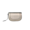 Stylish and Minimalist Silver PU Leather Handbag