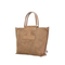 Fashionable Versatile Minimalist Brown Leather Tote Bag Shoulder Bag with Texture Style Backpack