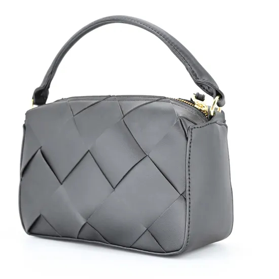 Trendy Black PU Handbag for Fashion-Forward Everyday Style