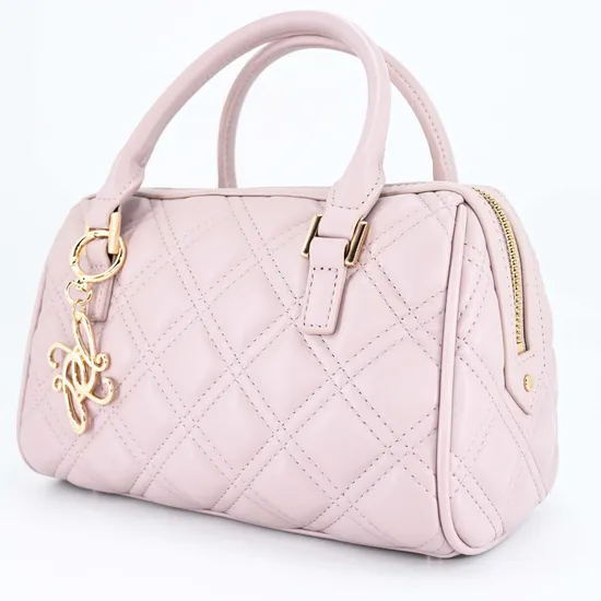 Chic Minimalist Women′s Tote Bag with Stylish Pink Accents