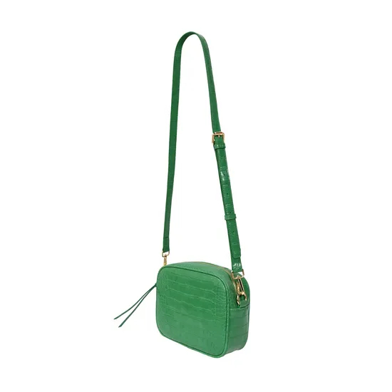 Chic Minimalist Green Gemstone Crossbody Bag for Trendy Women