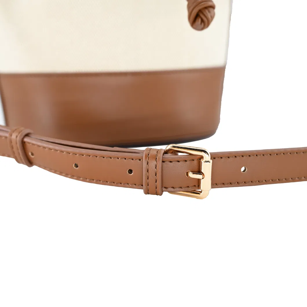 Stylish Brown Leather Backpack with Drawstring Closure for Everyday Use
