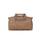 Stylish Brown Leather Weekend Travel Bag for Men