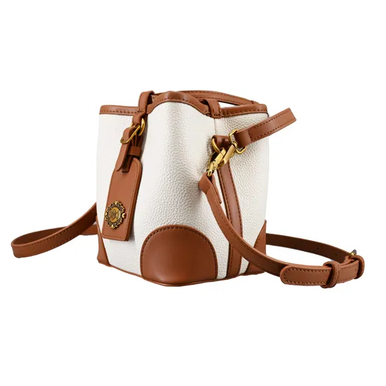 Chic Brown PU Leather Backpack for Women - Sleek and Modern Design