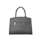 Ladies′ Tote Handbag with off-Black PU Splicing and Simple Design