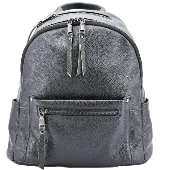 Chic Black Mini Backpack for Women′s Everyday Essentials and Accessories