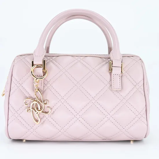 Chic Minimalist Tote Bag with Stylish Pink Highlights for Women