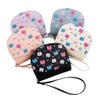 Cute Cartoon Bear Design Women′s Coin Purse Wallet