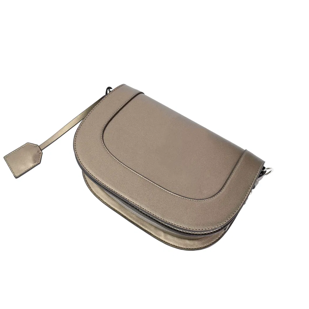 Sleek Silver PU Leather Handbag with Redefining Minimalist Elegance