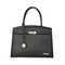 Modern Minimalism for Onyx PU Tote Bag for The Stylish Woman