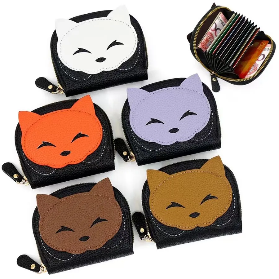 Adorable Fox-Themed Coin Purse and Wallet for Kids