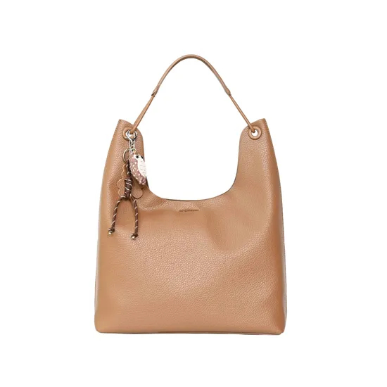 Stylish Large Capacity Leather Underarm Handbag for Everyday Use