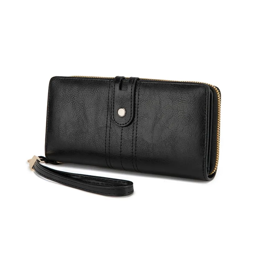 Minimalist and Stylish Premium PU Glossy Wallet for Men and Women