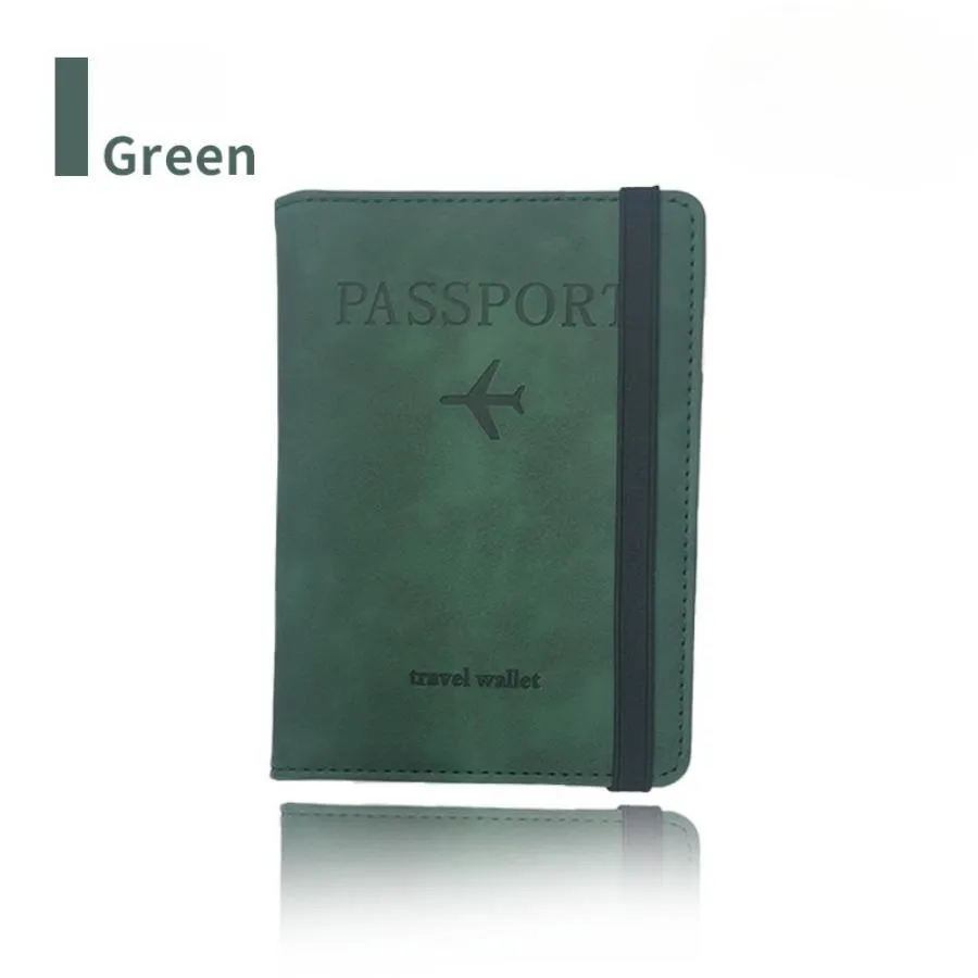 Simple and Stylish Design for Portable Passport Holder in Multiple Colors