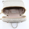 Trendy Gray Mini Backpack: a Unique Round Design for The Modern Woman