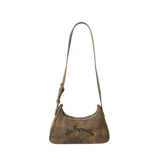 Stylish Brown Crossbody Bag with Vintage Charm for Modern Women