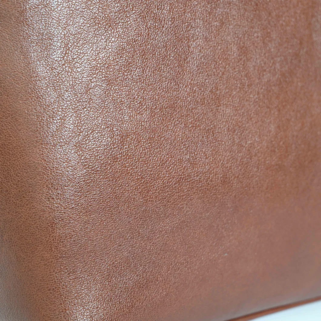 Stylish Brown PU Leather Crossbody Tote Bag for Women