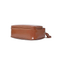 Stylish Brown Glossy PU Leather Tote Bag for Women