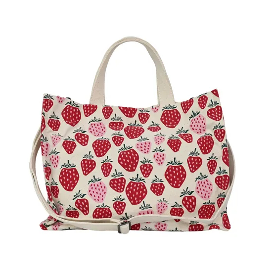 Stylish Women′s Canvas Tote Bag for Daily Shopping Adventures