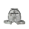 Stylish Silver Mini Backpack for Women′s Daily Use