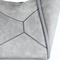 Chic Gray Handbag for Women with Unique Irregular Texture Design