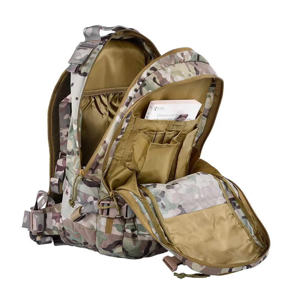 Versatile Camo Hiking Bag - Durable and Waterproof Design