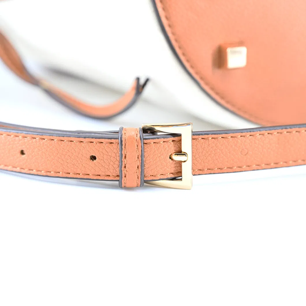 Chic Brown Multi-Functional Bucket Handbag for Everyday Style