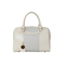 Chic off-White Handbag with Modern Cylindrical Style for Women
