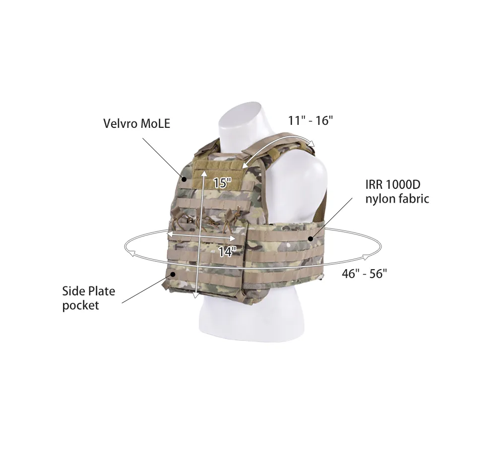 Ultimate Multicam Tactical Combat Vest for Outdoor Activities