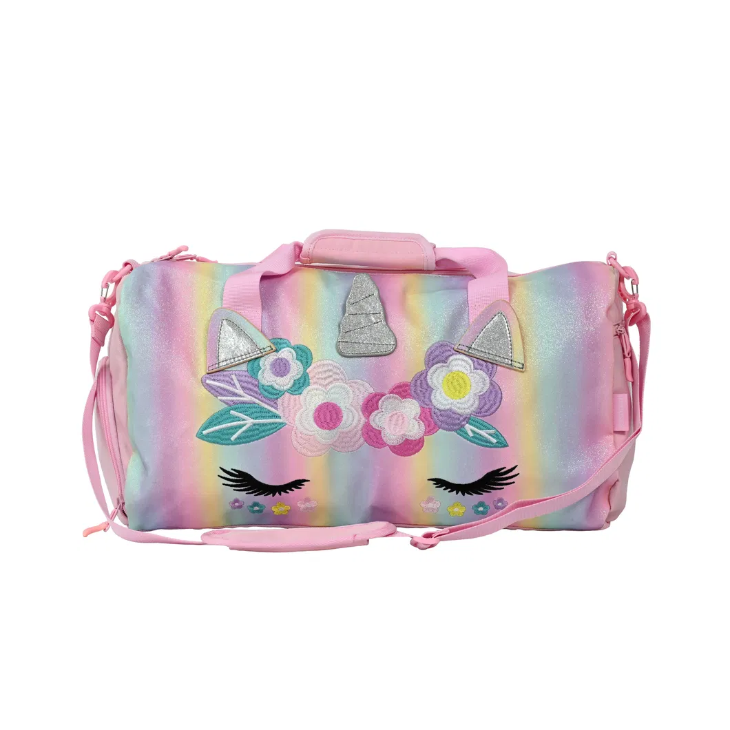 Stylish Pink Ladies&prime; Travel Bag and Handbag with Chic Design