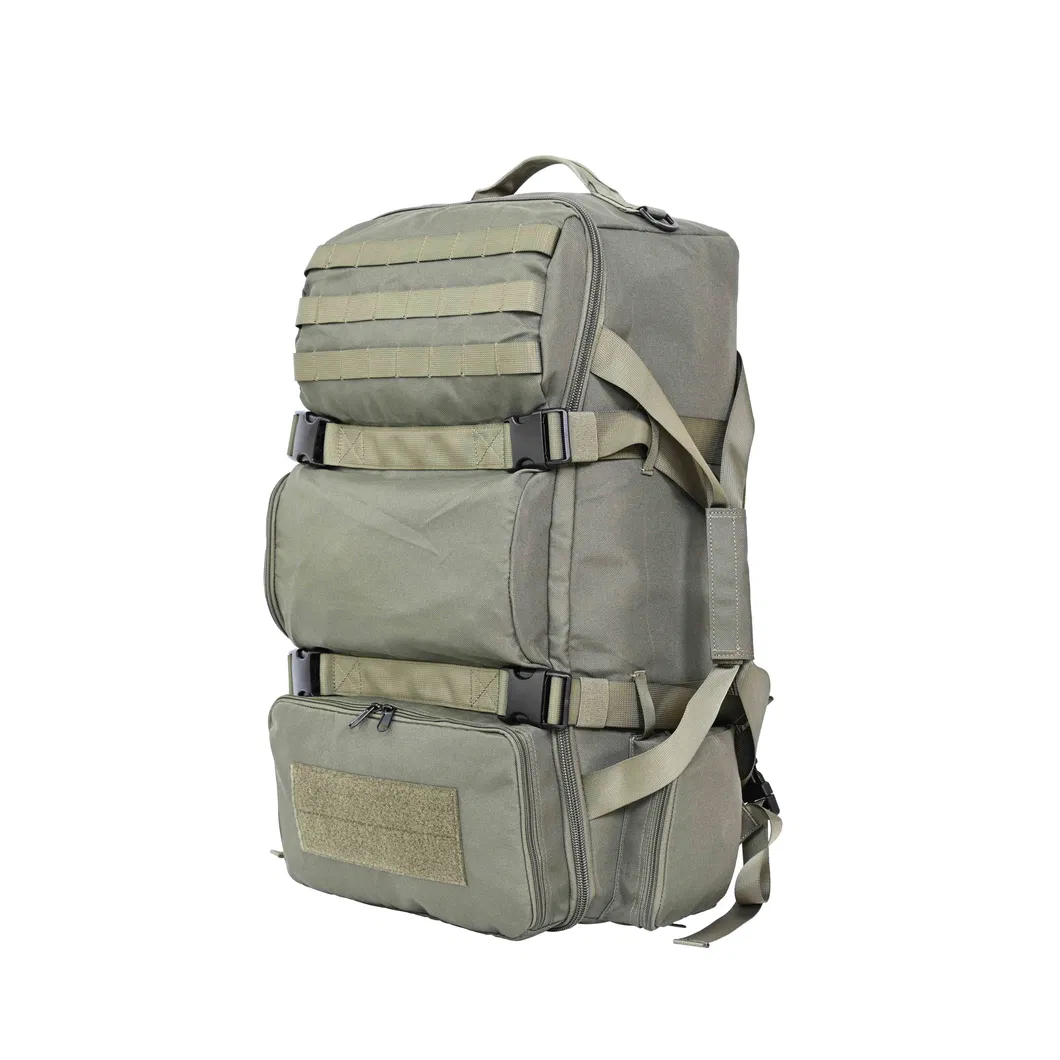Versatile Camouflage Backpack for Wilderness Exploration and Survival