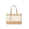 The Beige-Brown Essential for PU Leather Tote Bag for Everyday Elegance
