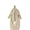 Chic Floral Handbag Set with Eco-Friendly Travel Bag