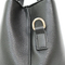 Chic Black PU Commuter Tote and Crossbody Bag for Women