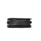 Elegant Black PU Leather Handbag with Versatile Shoulder Strap